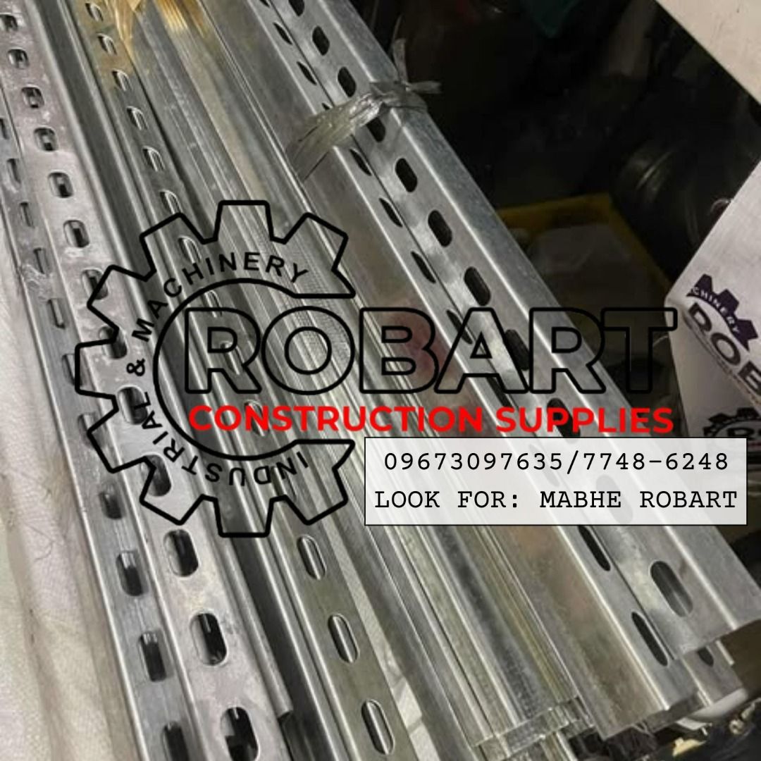 Slotted Unistrut Channel (Category: Construction Tools & Equipment) located in Caloocan City. Submitted by robartmari68459 (Listing ID 1408942642, Image 3). Description: Slotted Unistrut Channel Size: 1-5/8 x 1-5/8 x 10ft 𝚁𝙾𝙱𝙰𝚁𝚃 𝙲𝙾𝙽𝚂𝚃𝚁𝚄𝙲𝚃𝙸𝙾𝙽 𝚂𝚄𝙿𝙿𝙻𝙸𝙴𝚂 𝙾𝚏𝚏𝚒𝚌𝚎 𝙰𝚍𝚍𝚛𝚎𝚜𝚜: 𝟷𝟺𝟶𝟻 𝚈𝚞𝚜𝚎𝚌𝚘 𝚂𝚝. 𝚂𝚝𝚊 𝙲𝚛𝚞𝚣 𝙼𝚊𝚗𝚒𝚕𝚊 𝚂𝙴𝙽𝙳 𝚄𝚂 𝙼𝙴𝚂𝚂𝙰𝙶𝙴 𝙵𝙾𝚁 𝙸𝙽𝚀𝚄𝙸𝚁𝙸𝙴𝚂 𝙶𝚕𝚋𝚎 - (𝟶𝟿𝟼𝟽𝟹𝟶𝟿𝟽𝟼𝟹