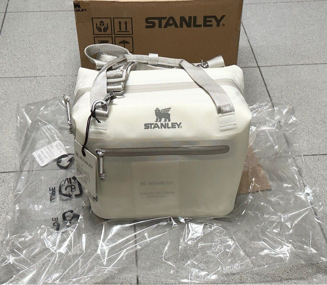 Stanley All Day Julienne Soft Cooler Bag and Lunch Box, Insulated Travel Bag with Zipper, Cream (Category: Tote Bags) located in Pasay City. Submitted by jen.pen (Listing ID 1408966148, Image 2). Description: Stanley 7.4 QT All Day Julienne Mini Cooler, Cream COMPACT CAPACITY: Pack up to 10 cans in this Stanley soft cooler bag for a full day of refreshment. The insulated lunch bag keeps food and drinks chilled for hours, so you can enjoy cool tre