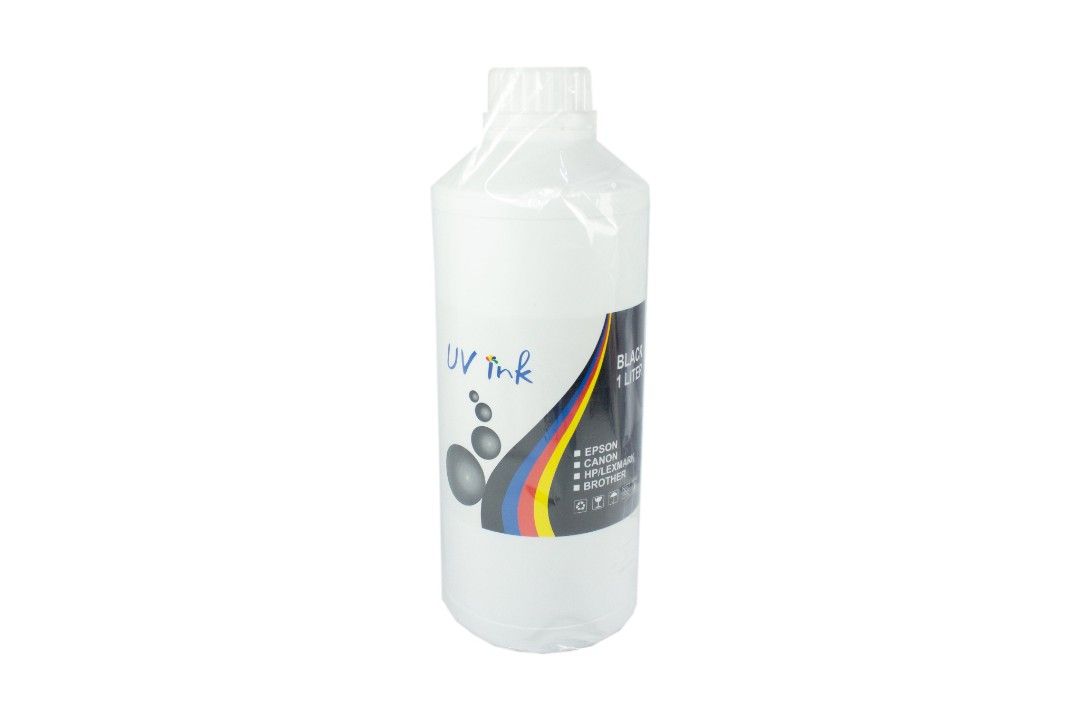 UV Ink Refill (Black) 1 Liter for Inkjet Printers (Category: Printers, Scanners & Copiers) located in Quezon City. Submitted by makibee (Listing ID 1408962203, Image 1). Description: Product Details: • Manufacturer: Paper Cart • Brand: UV Ink • Weight per item: 1.113 kg • Dimension per item: 8.89cm x 8.89cm x 23.62cm • Color Variant: Black • Product Type: Ink Refill Product Description: - Smooth Color and Texture, clear and natural without compro