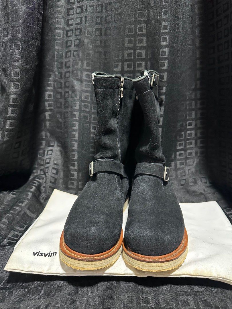 Visvim suede boots (Category: Boots) located in Atok. Submitted by fullroom.dgs (Listing ID 1408893146, Image 2). Description: Visvim suede boots good condition size 8 authentic DM me for more questions!.