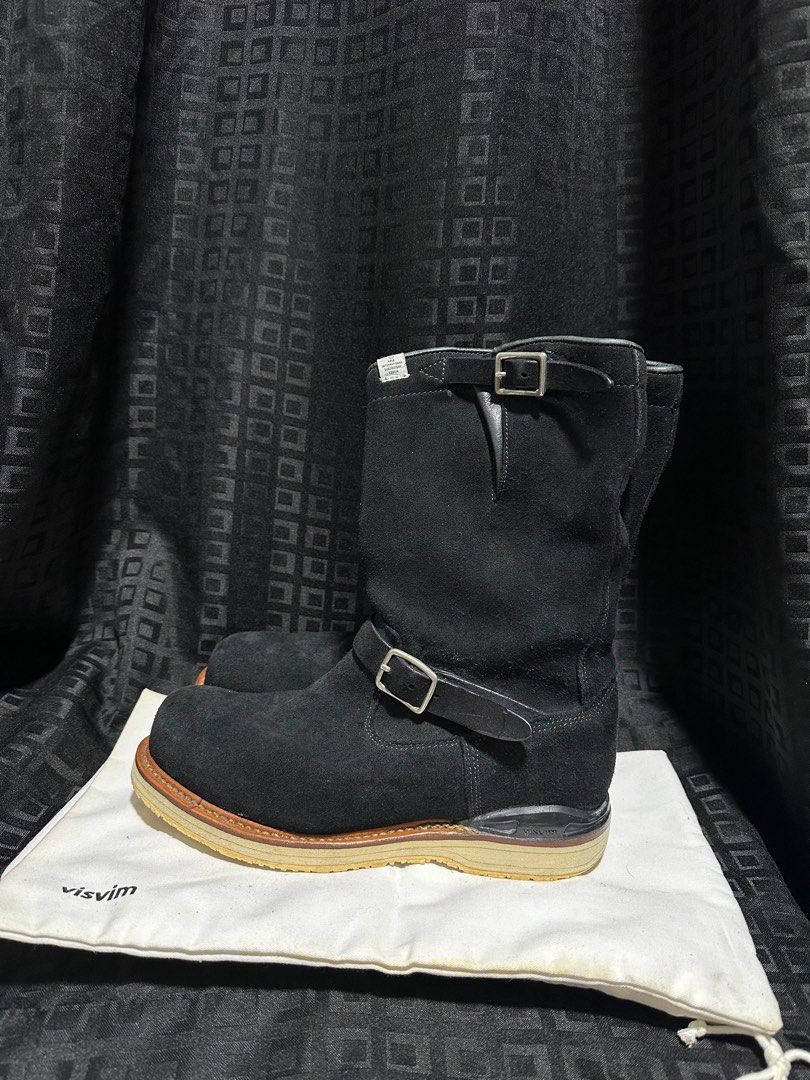 Visvim suede boots (Category: Boots) located in Atok. Submitted by fullroom.dgs (Listing ID 1408893146, Image 1). Description: Visvim suede boots good condition size 8 authentic DM me for more questions!.