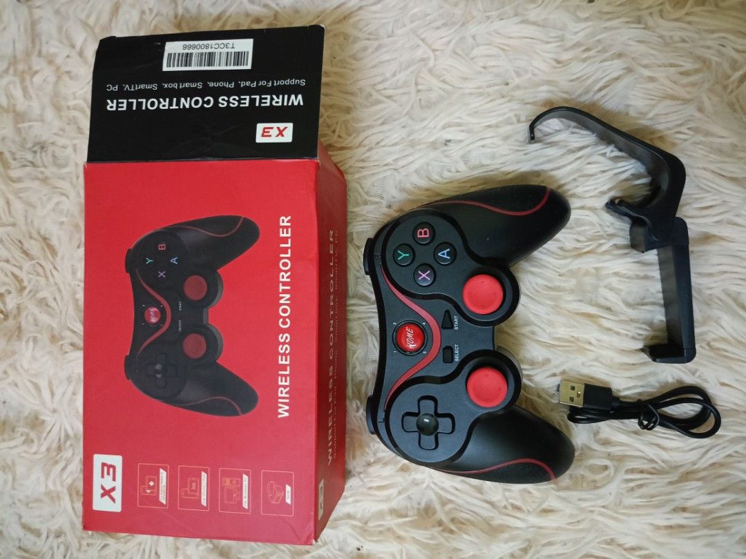 X3 Wireless Controller (Category: Controllers) located in Kuala Lumpur. Submitted by onyo0 (Listing ID 1409057651, Image 1). Description: FREE WITH PURCHASE GAMEVICE CONTROLLER.