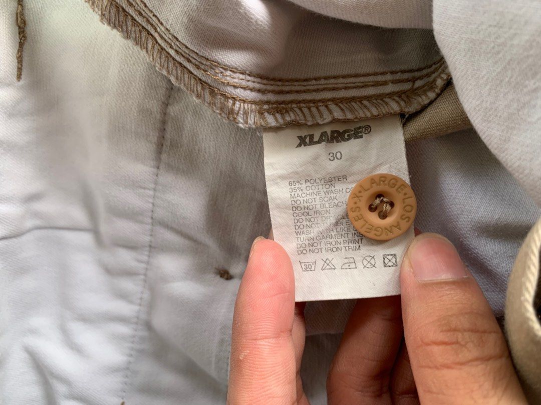 XLARGE (Category: Jeans) located in Camalaniugan. Submitted by rewear.co. (Listing ID 1408950412, Image 3). Description: XLARGE PANTS GOOD CONDITION NEED WASH LANG SIZE 30 ON TAG 650+sf.