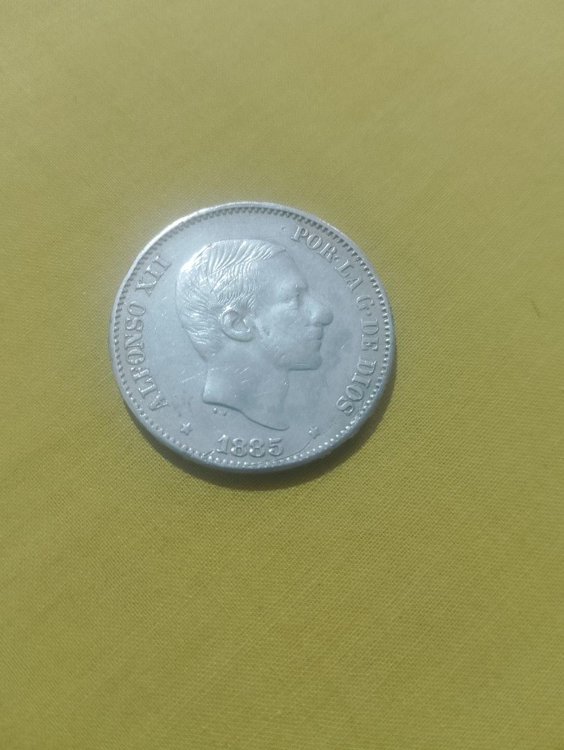 50 Centimos de Peso Alfonso XII (Category: Currency) located in Malabon City. Submitted by userofgames1233 (Listing ID 1409087248, Image 1). Description: .