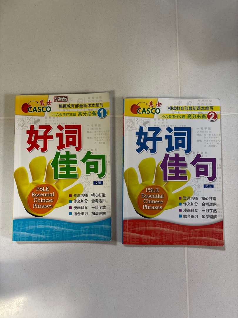 好词佳句 PSLE essential chinese phrases book, Hobbies & Toys, Books ...