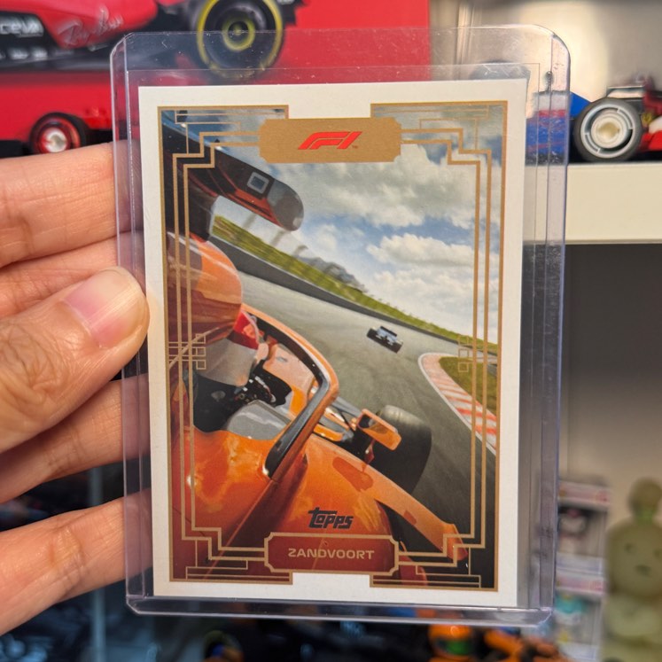 Art Du Grand Prix SP - CASE HIT 2022 Topps F1 Zandvoort Netherlands # ...