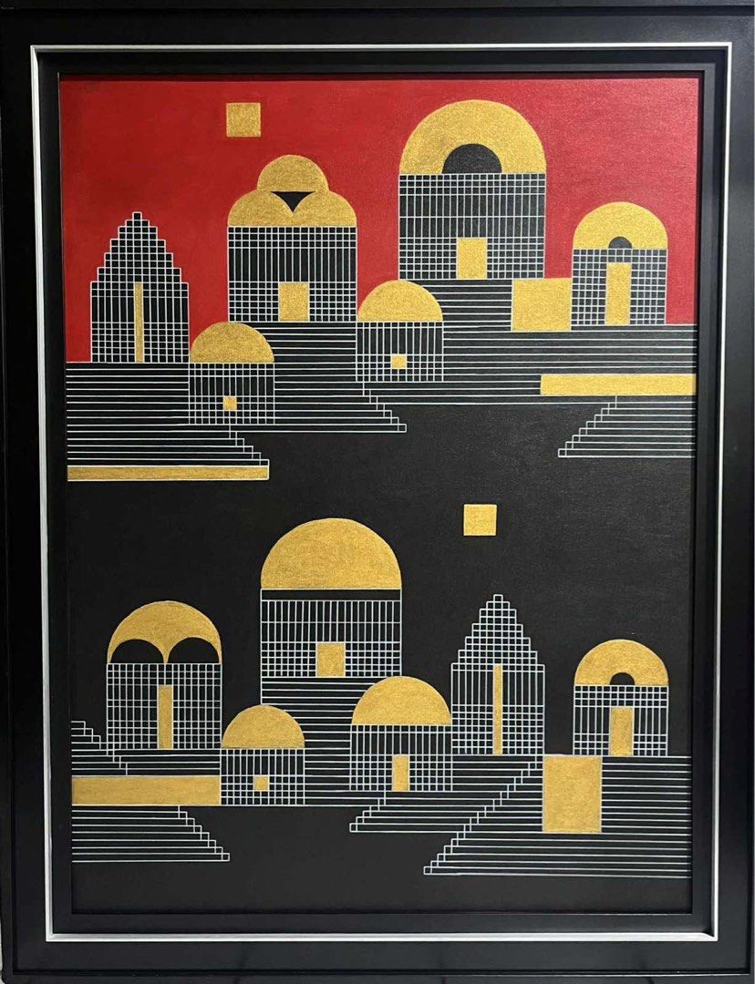 Arturo Luz (Category: Art & Prints) located in Santa Rosa. Submitted by art.dealer (Listing ID 1409111539, Image 1). Description: ARTURO LUZ CITIES OF THE PAST ACRYLIC ON CANVAS 48" X 36" 2001 WITH COA FOR INQUIRIES CALL OR MESSAGE ME.