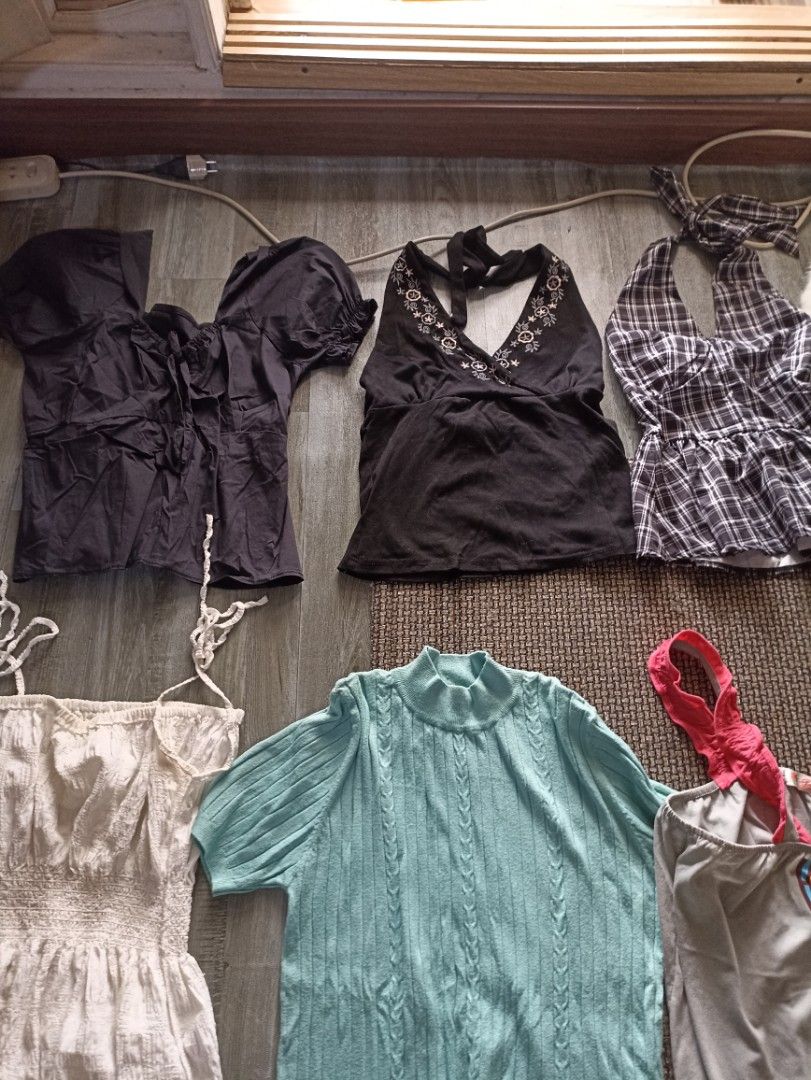 Assorted Women's Clothing (Category: Blouses) located in Las Pinas. Submitted by declutterdownsize (Listing ID 1409108184, Image 3). Description: all are in mint usable condition fits M L xl TAKE All .