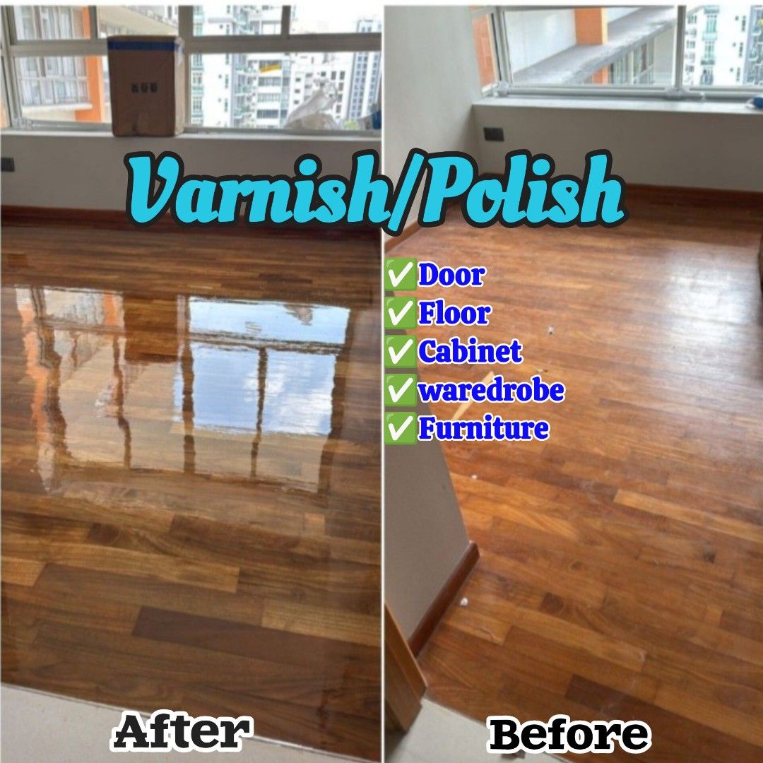 Best floor polish/varnish in sg,wooden floor polish,door varnish ...