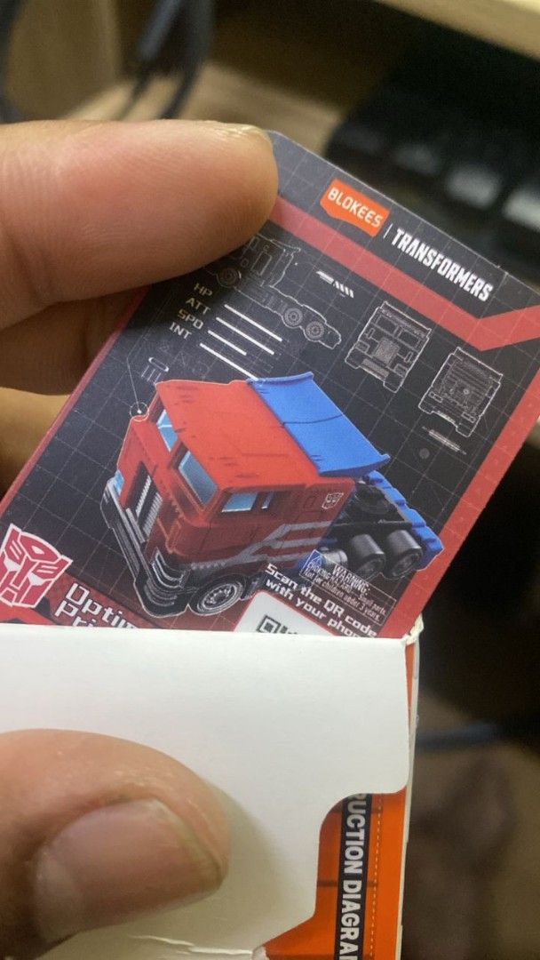 Scanable Transformers Blokees Transformers Optimus Prime, Hobbies & Toys, Toys & Games on ...