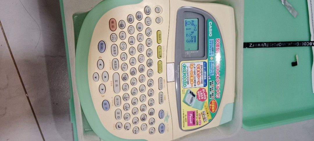 Casio Label Printer for sale (Category: Printers, Scanners & Copiers) located in Bulacan. Submitted by Shoppe.Ups (Listing ID 1409090184, Image 3). Description: battery operated 2pcs AA Battery (not included) what you see is what you get meetups: guiguinto plaridel bulacan - J&T *(Payment First) - LBC COP/COD *(payment first for shipping fee only) -toktok / lalamove *mop: via gcash pm for interested.