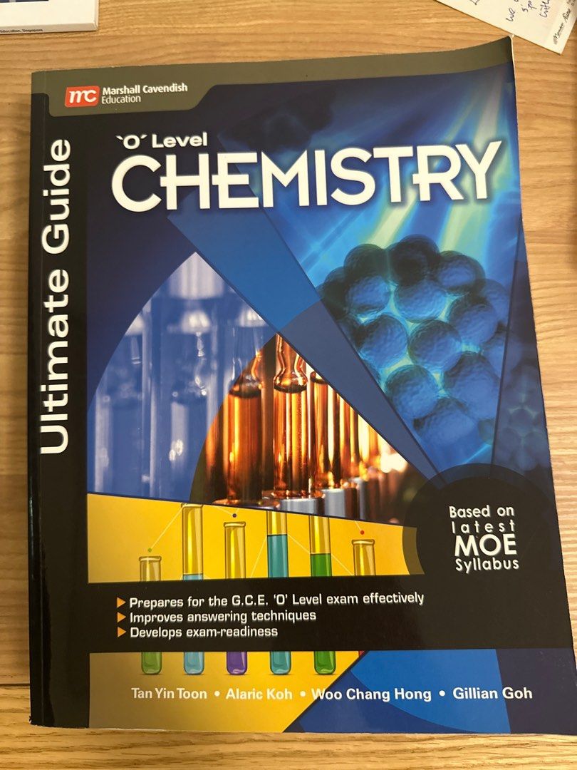 Chemistry o level textbook ULTIMATE GUIDE, Hobbies &amp; Toys, Books &amp; Magazines, Textbooks on Carousell
