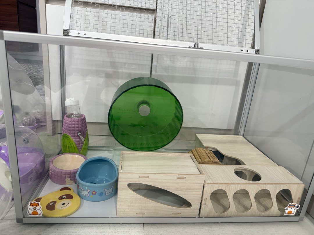 Photo inspiration: Picture Idea: Complete Hamster Cage Set With Accessories Pet Supplies Homes Other