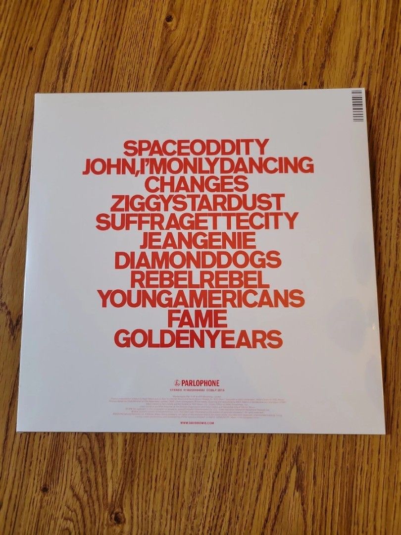 David Bowie - ChangesOneBowie vinyl (Category: Vinyls) located in Manila. Submitted by jhenaloymerchandise (Listing ID 1409162621, Image 2). Description: David Bowie - ChangesOneBowie = ₱3,500 Brand New sealed made in USA.