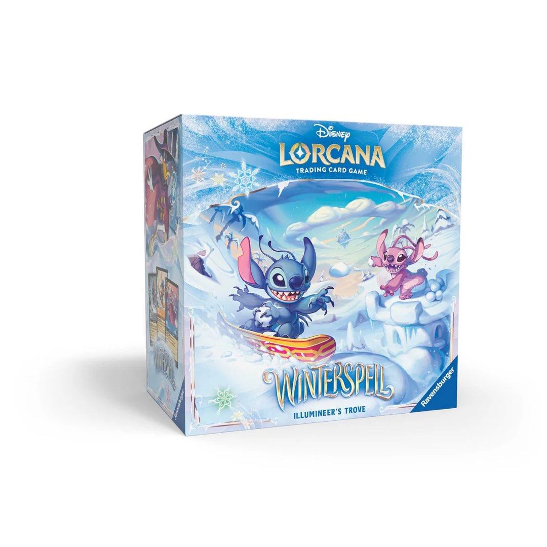 PRE ORDER] Disney Lorcana: Winterspell Illumineer's BOOSTER and TROVE,  Hobbies & Toys, Toys & Games on Carousell