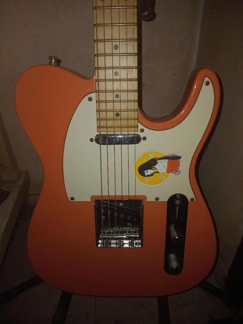 Elegee Alab Telecaster (Category: Musical Instruments) located in Muntinlupa City. Submitted by kairuni09480 (Listing ID 1409254501, Image 3). Description: Stock Elegee Alab Telecaster Issue: tight audio socket.