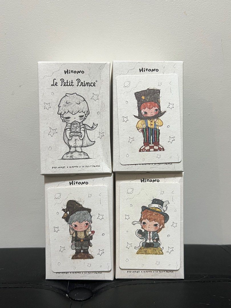 Hirono Le Petit Prince (Category: Designer & Blind Box Toys) located in Angono. Submitted by alolan_moushu (Listing ID 1409246426, Image 1). Description: Lamp lighter Conceited man Merchant Businessman.