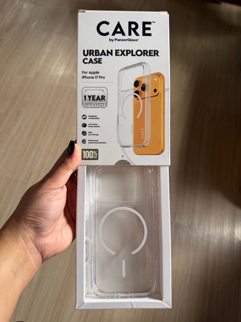 iPhone 17 pro ORIGINAL CASES FOR SALE (Category: Cases & Sleeves) located in Quezon City. Submitted by chachi00 (Listing ID 1409164281, Image 2). Description: - iPhone 17 Pro Original Case - **Before Anything Else Frost Core Case:** - Clear design - Military-grade protection .