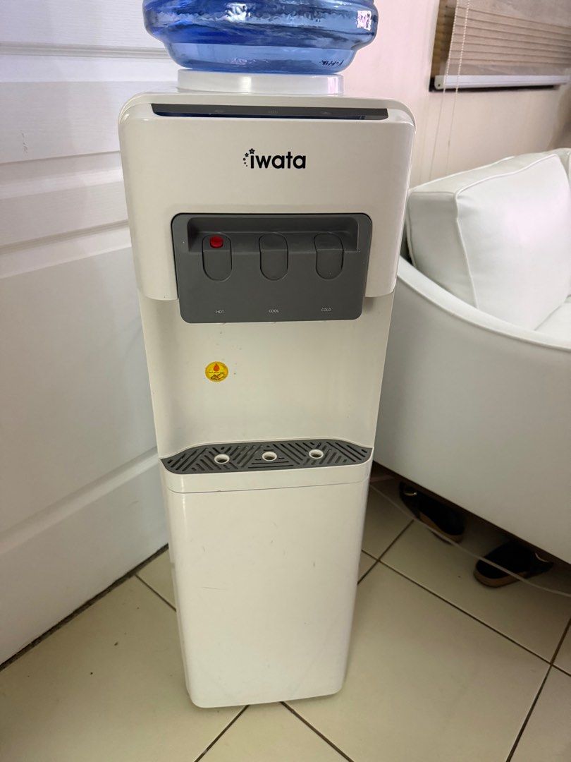 Iwata water disoenser (Category: Water Purifiers & Dispensers) located in Manila. Submitted by ajaypiagv (Listing ID 1409177304, Image 1). Description: Rfs: moving out.