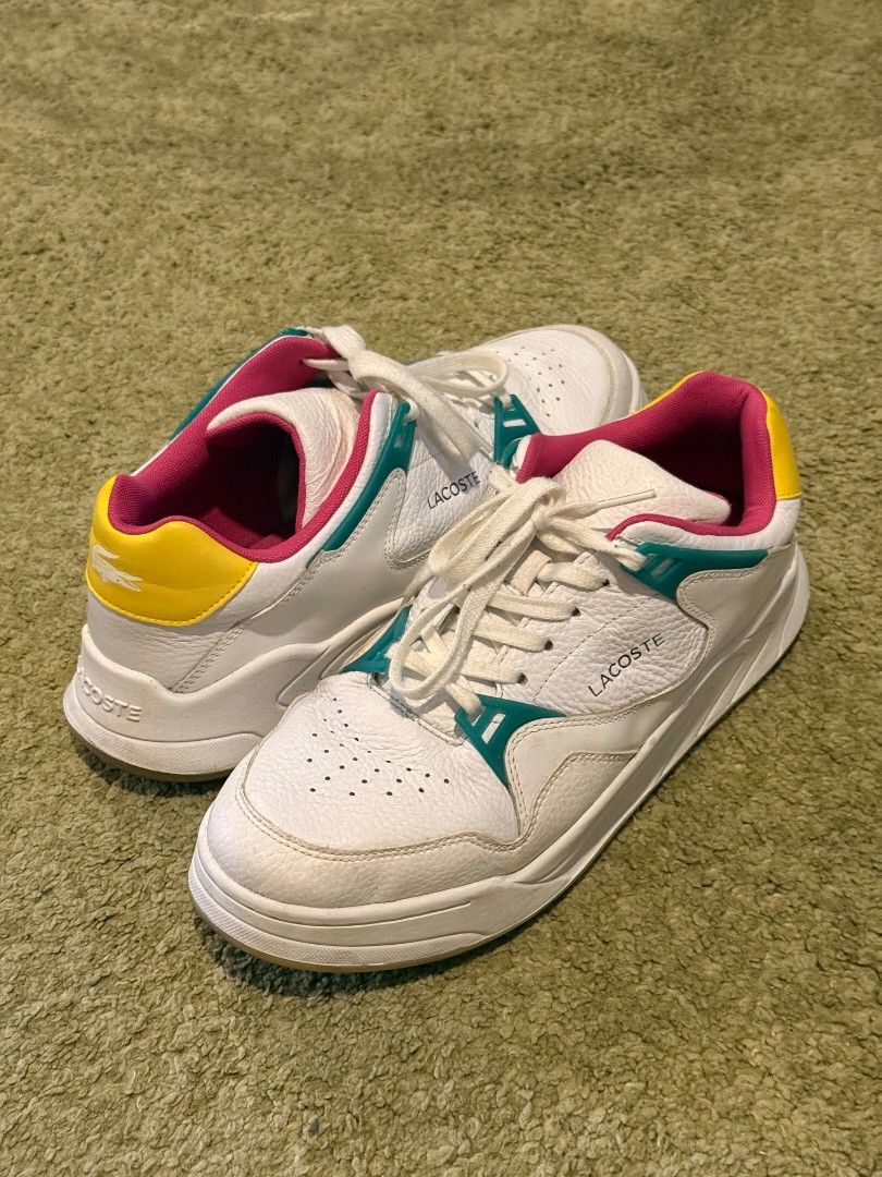 Lacoste Court Slam Sneakers (Category: Casual Shoes) located in Quezon City. Submitted by rocco_ (Listing ID 1409118052, Image 2). Description: price is negotiable, just message me!.