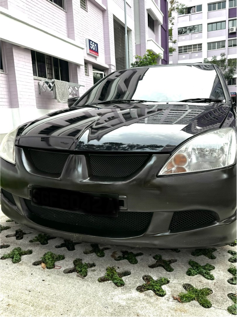 Lancer Cs3 Carbon fiber front bumper, Car Accessories, Accessories on ...