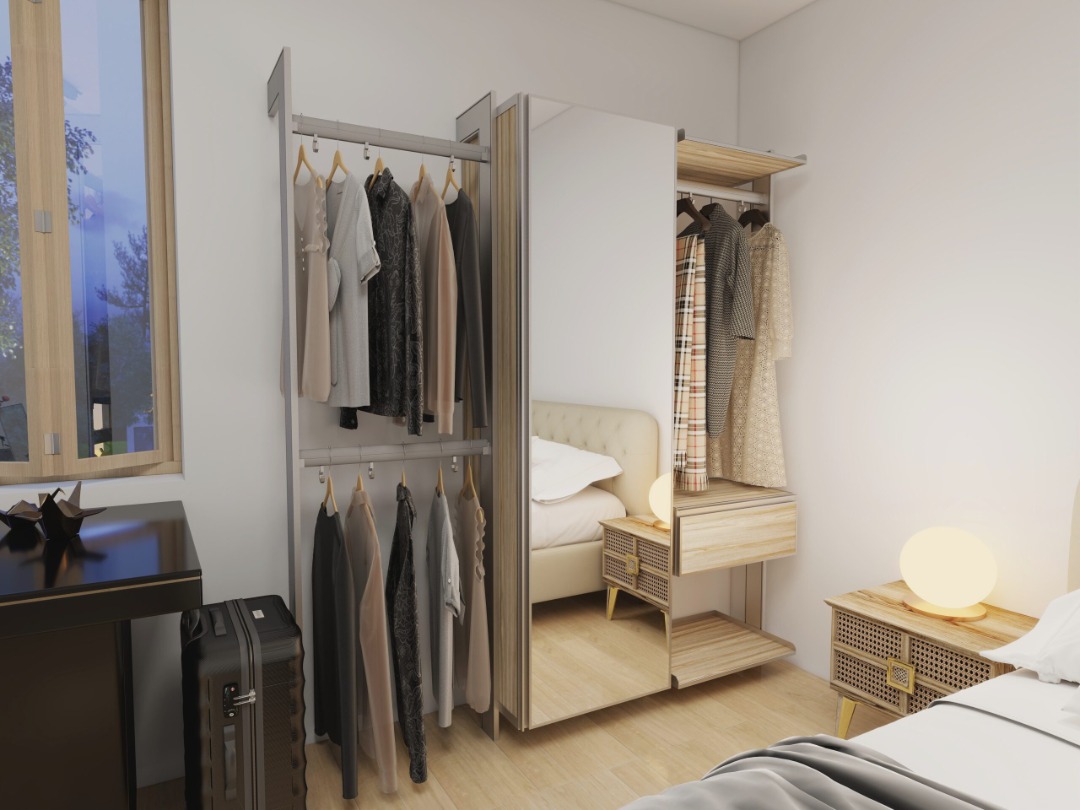 Luxe Wardrobe, Furniture & Home Living, Furniture, Shelves, Cabinets ...