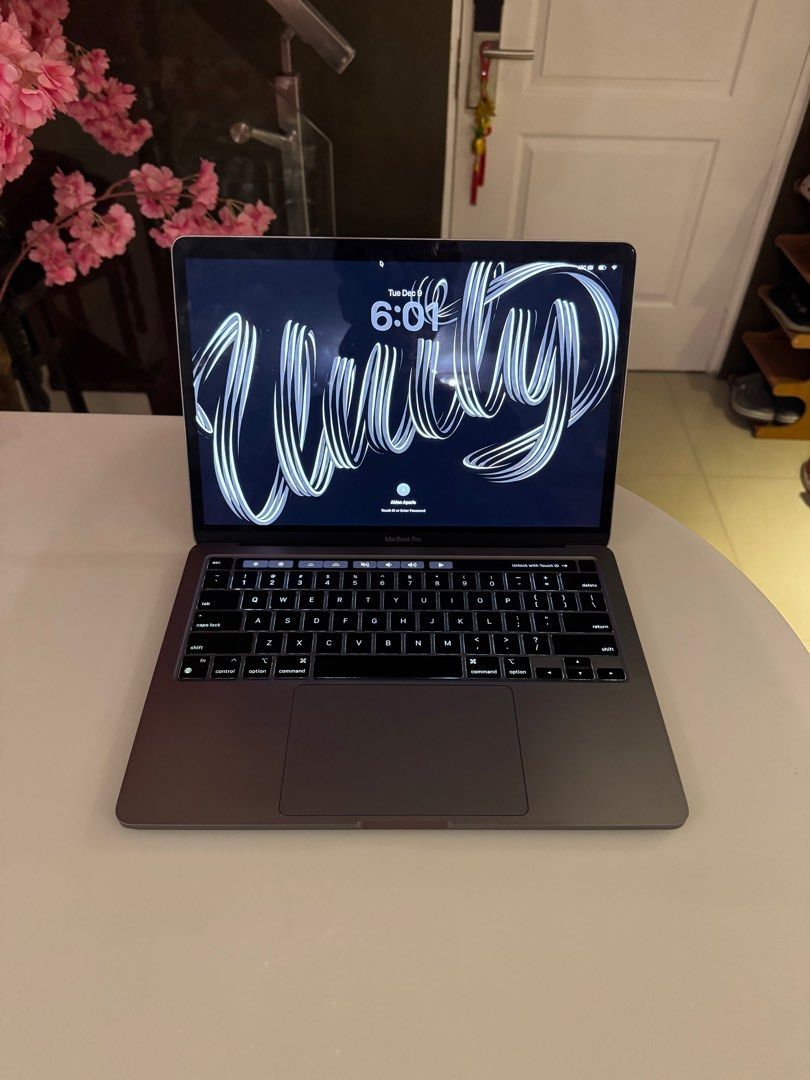 MacBook Pro M1 (Category: Laptops & Notebooks) located in Manila. Submitted by grischfinds (Listing ID 1409251353, Image 3). Description: MacBook Pro M1 256SSD/8GB 86% Battery Battery Health ( Maintained Well ) 552 Cycle Count Space Gray This is not a rush, low ballers will not be entertained. Small minor dents shown on photo Updated to latest macOS Comes with Anker Adapter (Purchased for 1500 in the mall) Ringke Cord ( Purchased for 950 in the m
