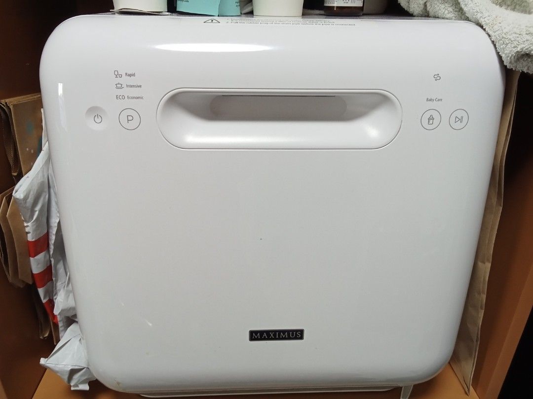 Maximus Dishwasher For Sale (Category: Dishwasher) located in Pasig City. Submitted by drichenriq45890 (Listing ID 1409210894, Image 1). Description: Post for my sister Maximus Dishwasher For Sale Slightly used Product Dimension (Width x Depth x Height) 42cm x 43.5cm x 43.5cm Call/Text 09228117358 Drich.