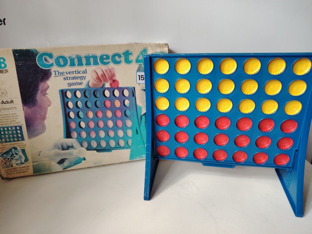 MB Games Connect 4 (Category: PlayStation) located in General Trias. Submitted by Jingthings (Listing ID 1409241259, Image 1). Description: Classic Connect 4 game. Includes game board and pieces. Vertical strategy game for two players. Connect four to win!.