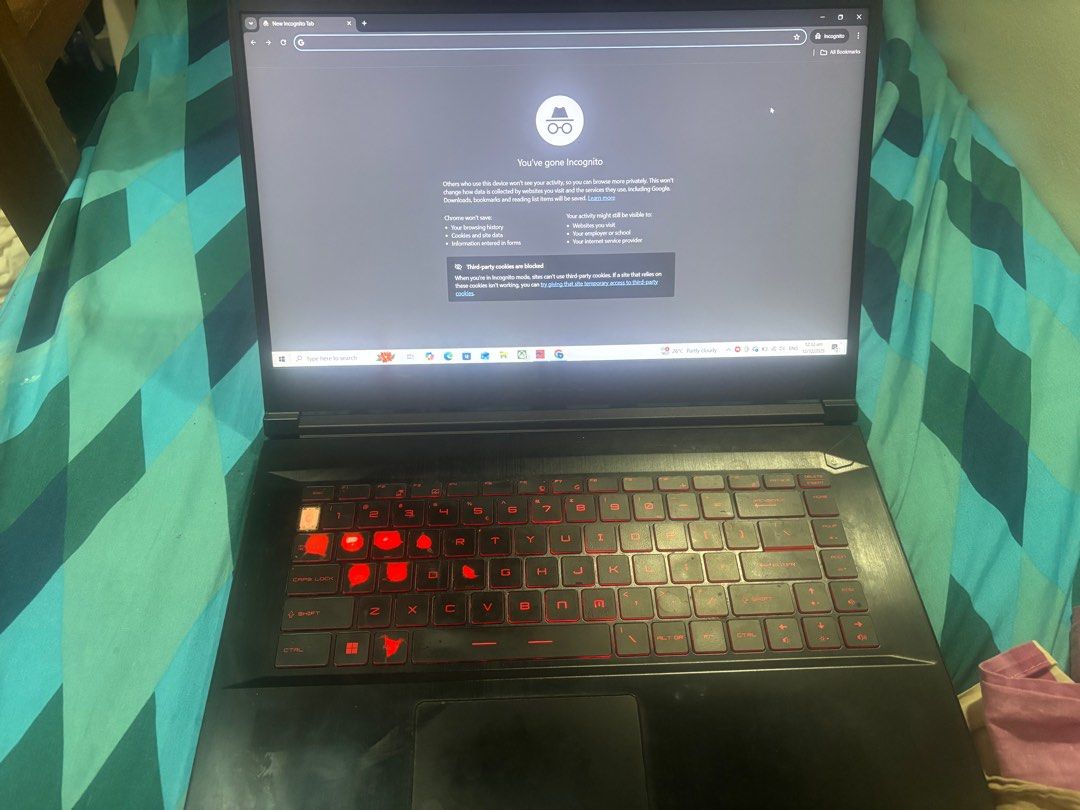MSI GF63 Thin 10UC Laptop ( nego) (Category: Laptops & Notebooks) located in Manila. Submitted by gentlestone-90c6 (Listing ID 1409236513, Image 1). Description: Brand MSI Processor- Intel(R) Core(TM) i7-10750H CPU @ 2.60GHz Ram - 8 GB Storage- 477 GB Issue- One part of keyboard missing and Letter E is not working Inclusion: Original Charger( has defect but still working) Can do swap to MacBook air m2/m3- I’ll add nalang.