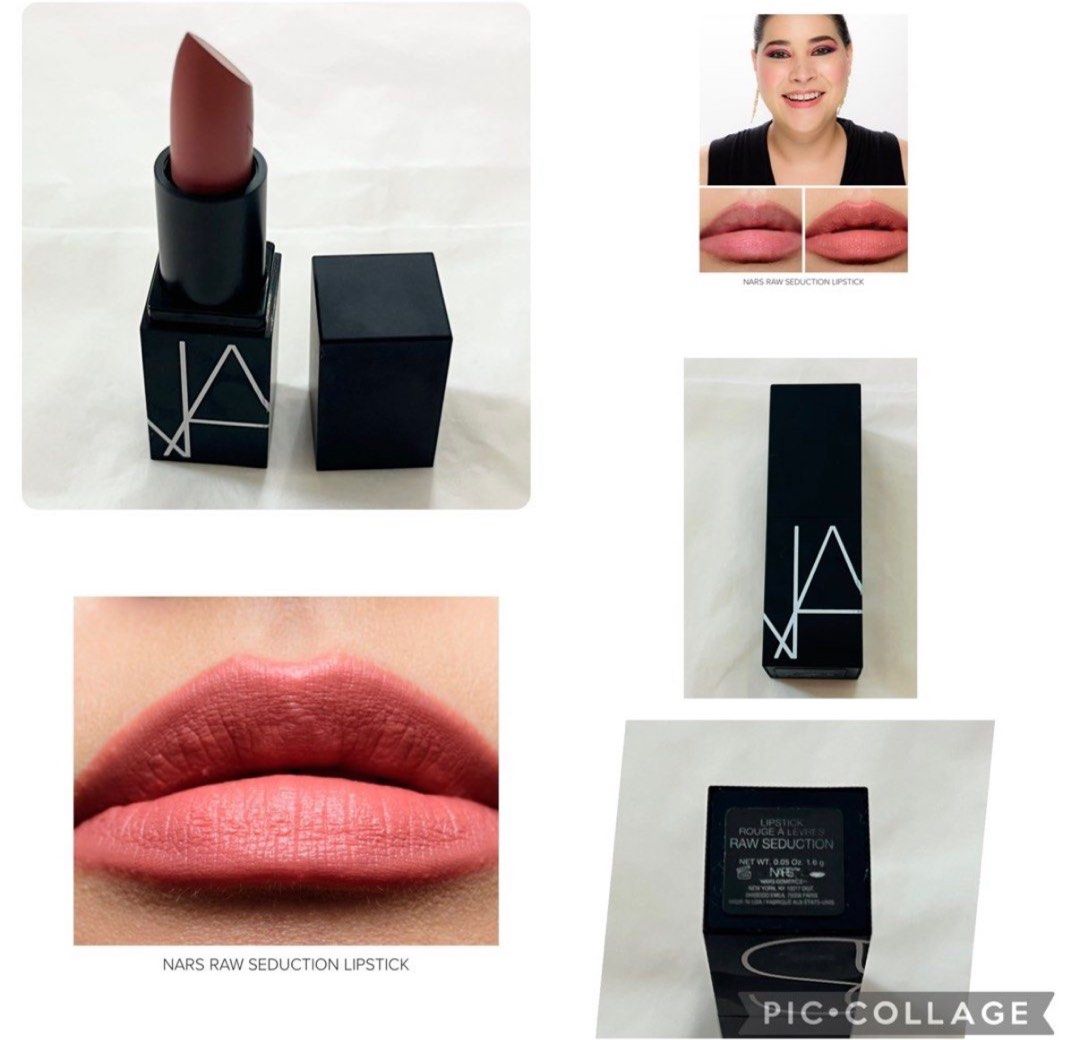 NARS LIPSTICK RAW SEDUCTION 1.6g (Category: Makeup) located in San Juan City. Submitted by cashfrancefashioncosmetics_ph (Listing ID 1409174327, Image 1). Description: NO BOX ‼️NARS LIPSTICK RAW SEDUCTION 1.6g SHADE:RAW SEDUCTION .