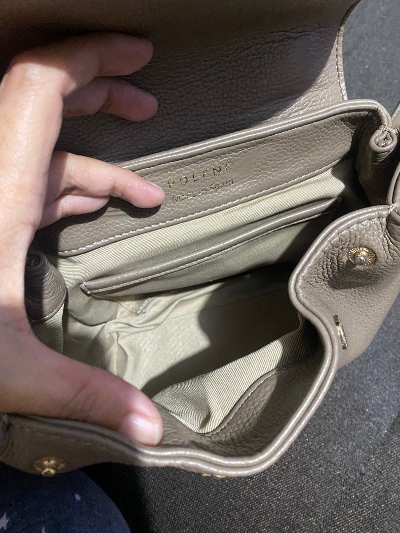 Polène Numéro Sept Handbag (Category: Luxury Bags & Wallets) located in Manila. Submitted by jaelayacan21 (Listing ID 1409251265, Image 2). Description: With flaws.