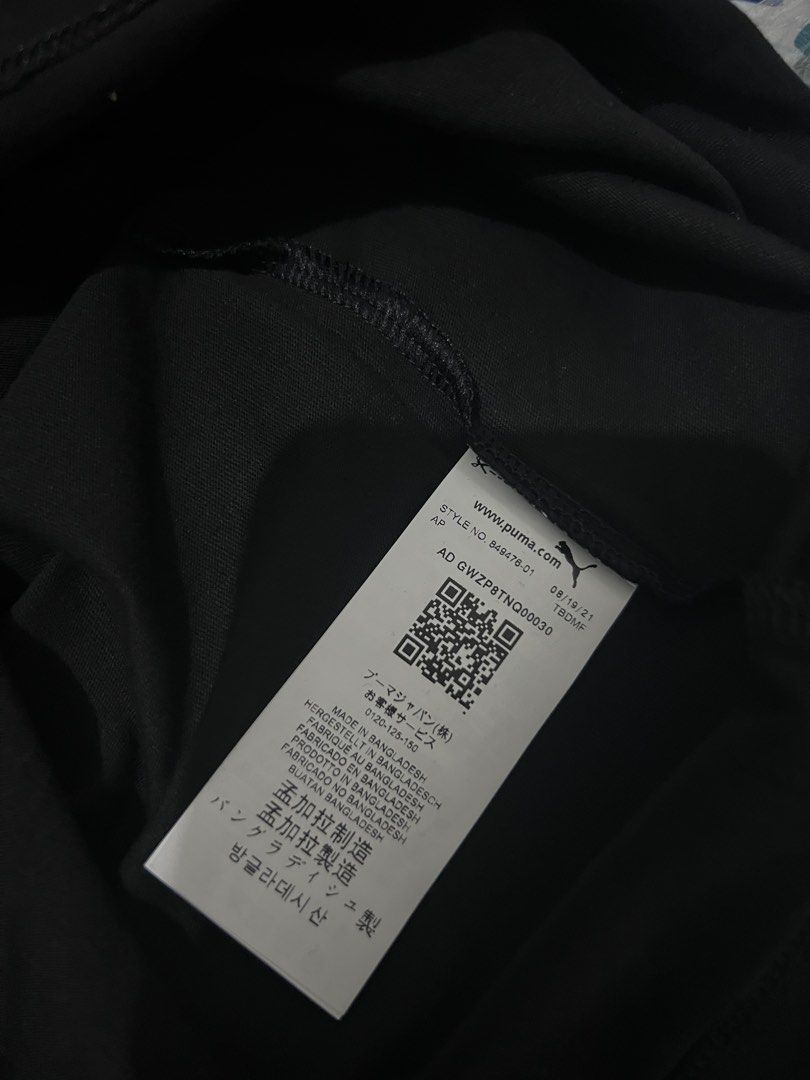 Puma Relaxed Fit Black T-shirt (Category: Shirts) located in Cavite. Submitted by giannaespe (Listing ID 1409190875, Image 2). Description: .