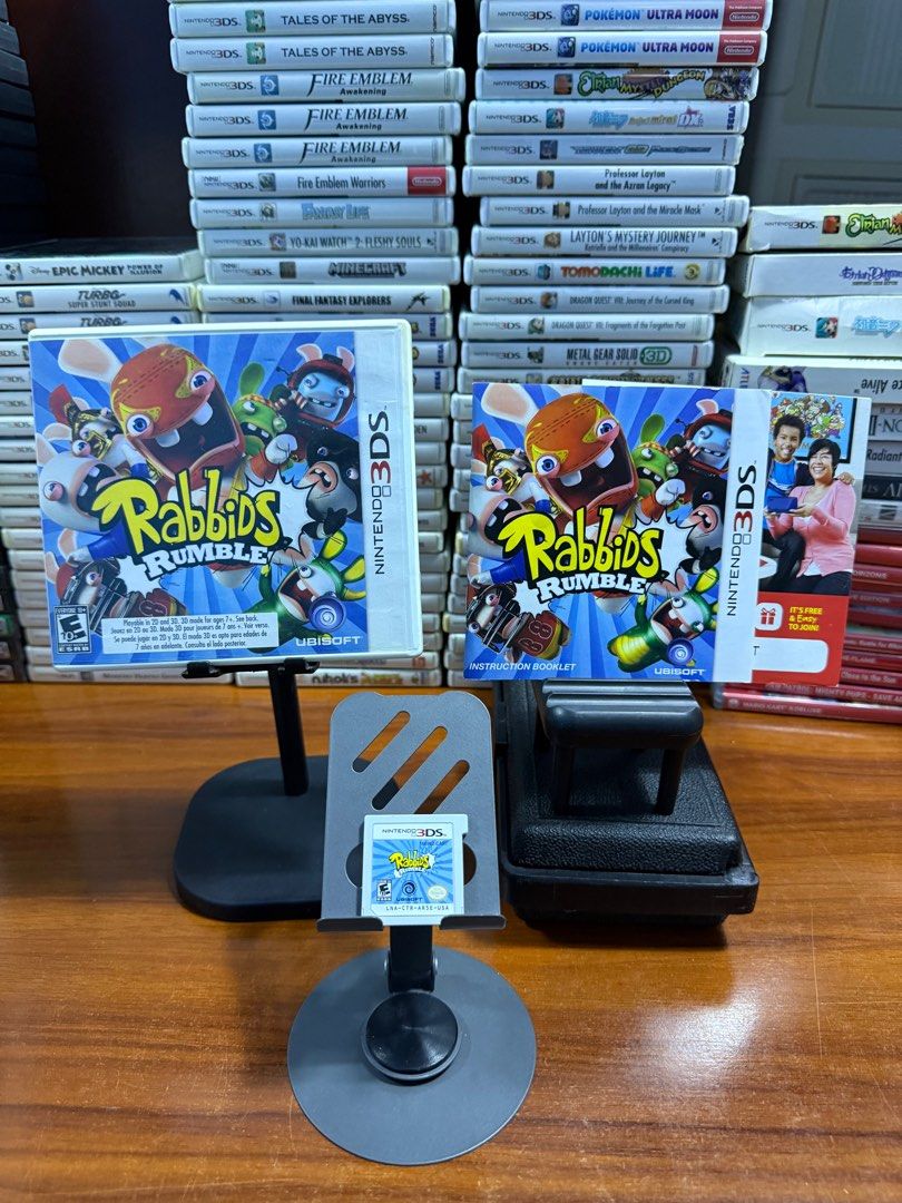 Rabbids Rumble 3DS/2DS Game, Video Gaming, Gaming Accessories, In-Game ...
