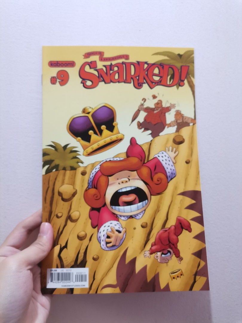 Snarked! #9 Comic Book (Category: Comics & Manga) located in Makati City. Submitted by kookybearsstuff (Listing ID 1409137702, Image 1). Description: - Snarked! #9 comic book - Back cover includes an advertisement for Adventure Time comics.