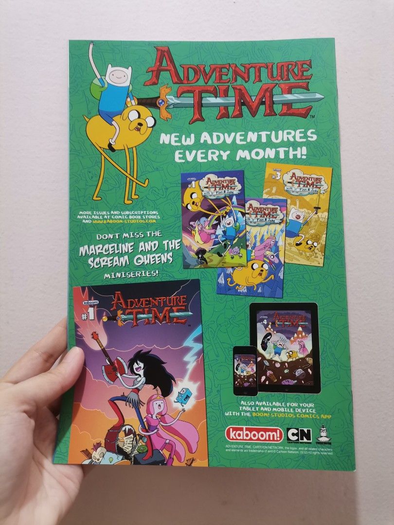 Snarked! #9 Comic Book (Category: Comics & Manga) located in Makati City. Submitted by kookybearsstuff (Listing ID 1409137702, Image 2). Description: - Snarked! #9 comic book - Back cover includes an advertisement for Adventure Time comics.