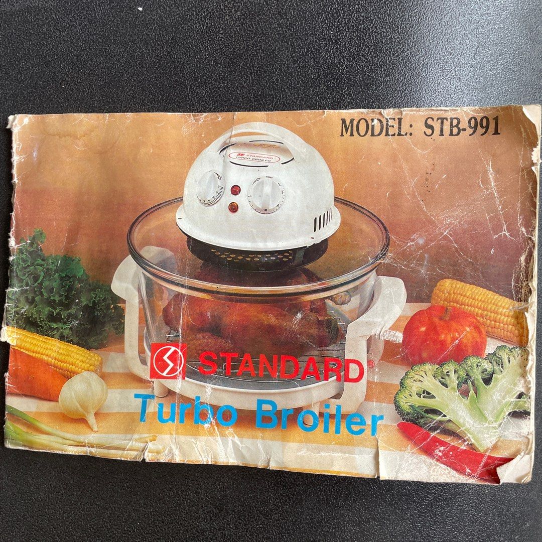 Standard Turbo Broiler (Category: Cookware & Accessories) located in Quezon City. Submitted by gems4sale (Listing ID 1409118982, Image 3). Description: With box.