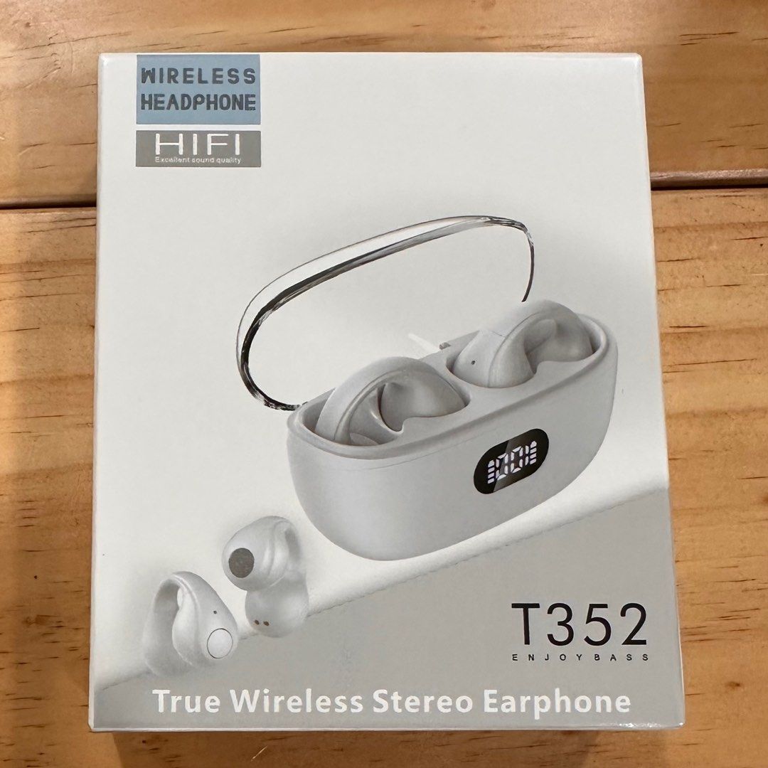 T352 True Wireless Stereo Earphones White Colour