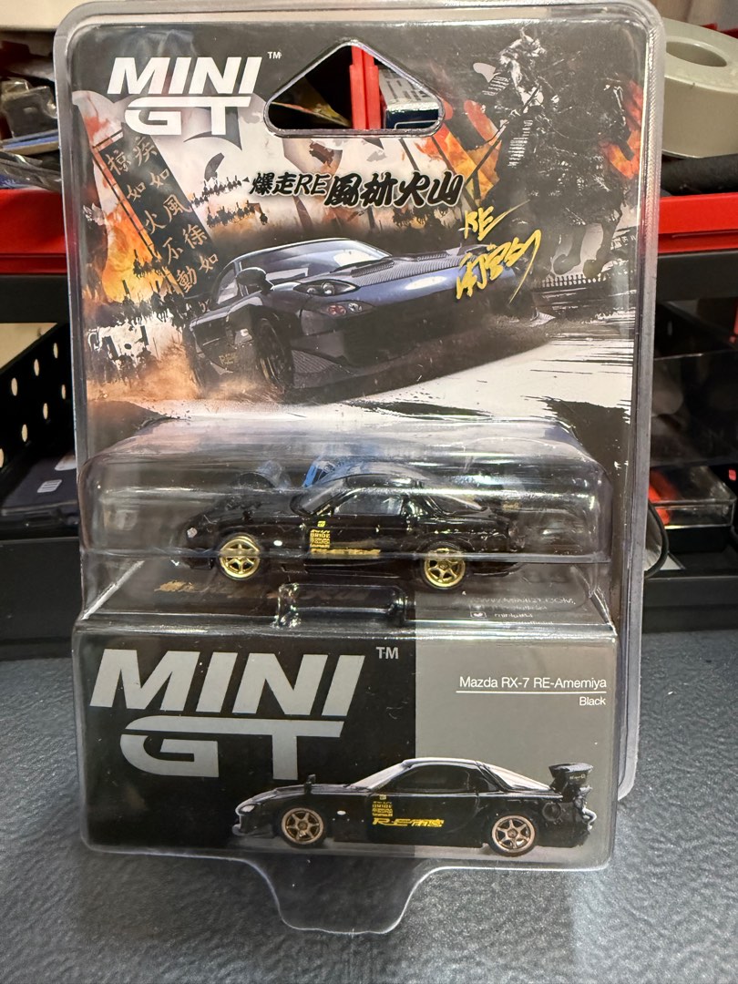 TOKYO AUTO SALON 2025 MINI GT RE 雨宮爆走RE 風林火山Mazda RX-7 RE