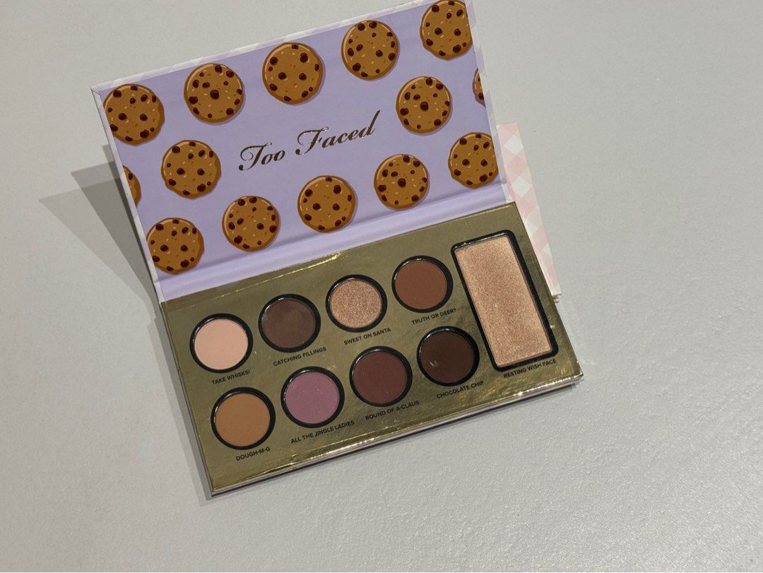 Too Faced Brand New Eyeshadow Palette (Category: Makeup) located in Quezon City. Submitted by envti (Listing ID 1409217982, Image 3). Description: One for 650, BOTH for 1,200!! Super steal - both brand new & unused Bought in Sephora.