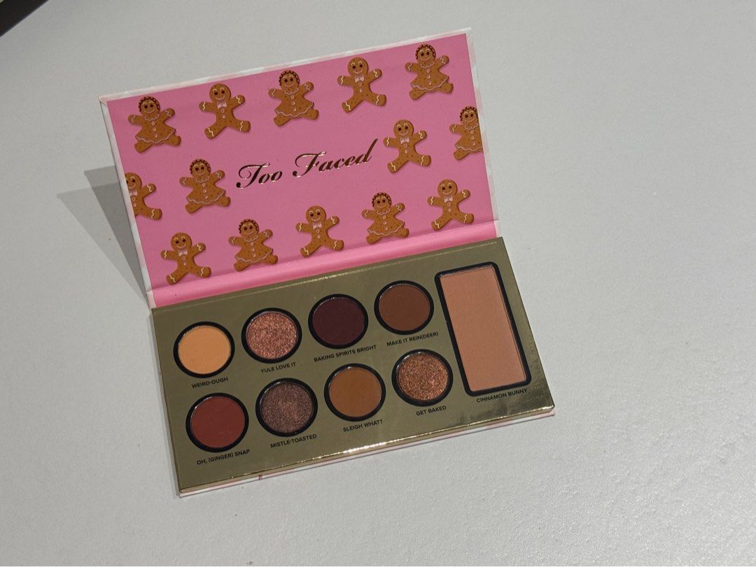 Too Faced Brand New Eyeshadow Palette (Category: Makeup) located in Quezon City. Submitted by envti (Listing ID 1409217982, Image 1). Description: One for 650, BOTH for 1,200!! Super steal - both brand new & unused Bought in Sephora.