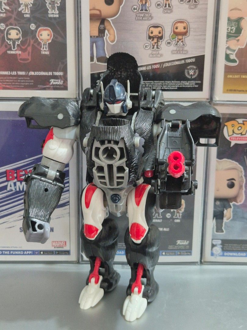 Transformers Beast Wars Optimus Primal Action Figure (Category: Action & Battle Toys) located in Las Pinas. Submitted by christian.cabarles (Listing ID 1409096686, Image 1). Description: For Sale Authentic TRANSFORMERS Optimus Primal Version 1 Loose Missing Weapons As is Price- P1000 MOP- Gcash MOS- LALAMOVE OR LBC Loc. City of Dasmariñas .