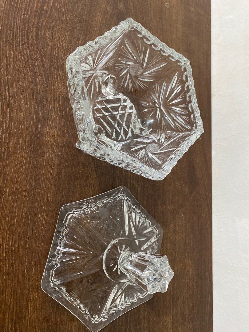 Vintage Crystal Candy Dish with Lid (Category: Other Kitchenware & Tableware) located in Cainta. Submitted by narraveranda (Listing ID 1409108465, Image 3). Description: .