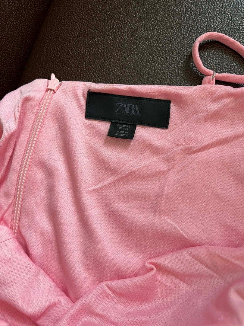 Zara Pink Maxi Dress (Category: Dresses) located in Manila. Submitted by zanja (Listing ID 1409139217, Image 2). Description: Selling this well-loved piece💗 OG Zara Maxi Dress Color: light pink Original Price: 2.5k Selling Price: 1.8k 🏷️ NEGO Particulars: Small Size 27-29 waist Fits 5 flat to 5’1 used once for an event last month, letting it go to someone who’ll rock it again. No issue, still looks brand new.