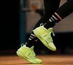 Adidas Dame 8 exptly neon green (Category: Sneakers) located in Cabuyao City. Submitted by jeromecgo (Listing ID 1409423566, Image 3). Description: For Sale pair from Singapore 100% authentic Adidas Dame 8 exptly neon green US 9 (half size down) no issue no box meet up: Laguna area or metro manila in my convenience delivery, buyer's expense tags: Nike, Jordan, Adidas, New balance, Li-Ning, Anta, timberland, puma, underarmour.