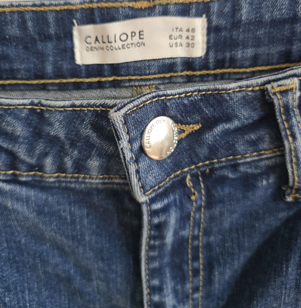 CALLIOPE DENIM JEANS EUR 42 (Category: Jeans) located in Binan City. Submitted by m_i_t (Listing ID 1409353565, Image 3). Description: PLEASE TAKE TIME TO READ AND UNDERSTAND: I. FIRST to PAY gets the item!😉 WHY? 》Hindi po ako manghuhula kelan kayo sunod na magrereply if inaccept ko offer nyo. 》 Madami po nangghoGHOST na BUYER after iaccept ang offer nila SEEN ZONE na.👻 》 I prefer FAST transactions.⚡️ II. TAKE ALL BUYERS will be PRIORITIZED!⚠️ 