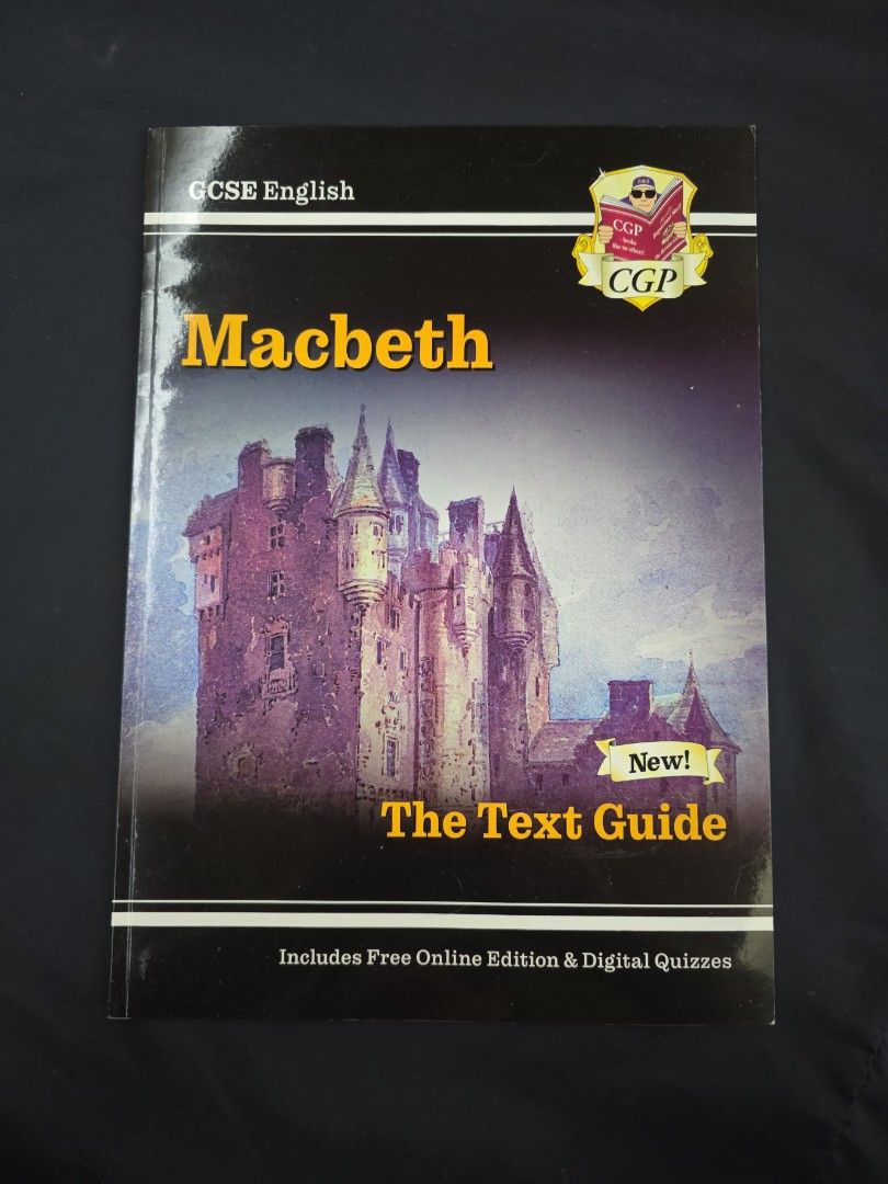 CGP GCSE English Macbeth Text Guide, Hobbies & Toys, Books & Magazines ...