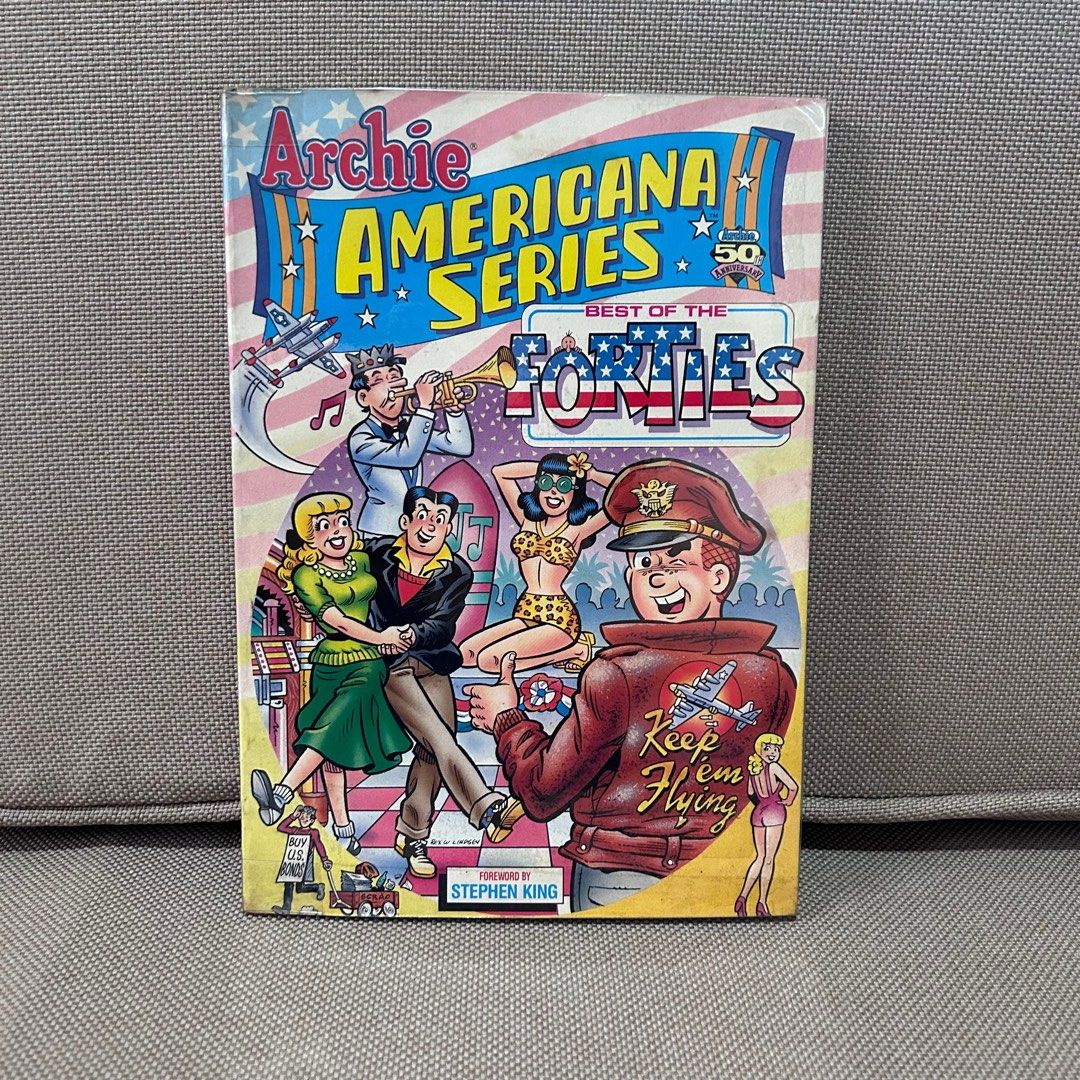[Collector’s Item] Archie Americana Series: Best of the Forties (Category: Comics & Manga) located in Mandaluyong City. Submitted by ysxbelx (Listing ID 1409360674, Image 1). Description: - Archie Americana Series: Best of the Forties - Pre-Loved but is in good condition; Comic book is wrapped with plastic cover with complete pages. - Bought during the 80s-90s. - Perfect for fans/collectors of the Original Archie Comics! Location: Mandaluyong MOP