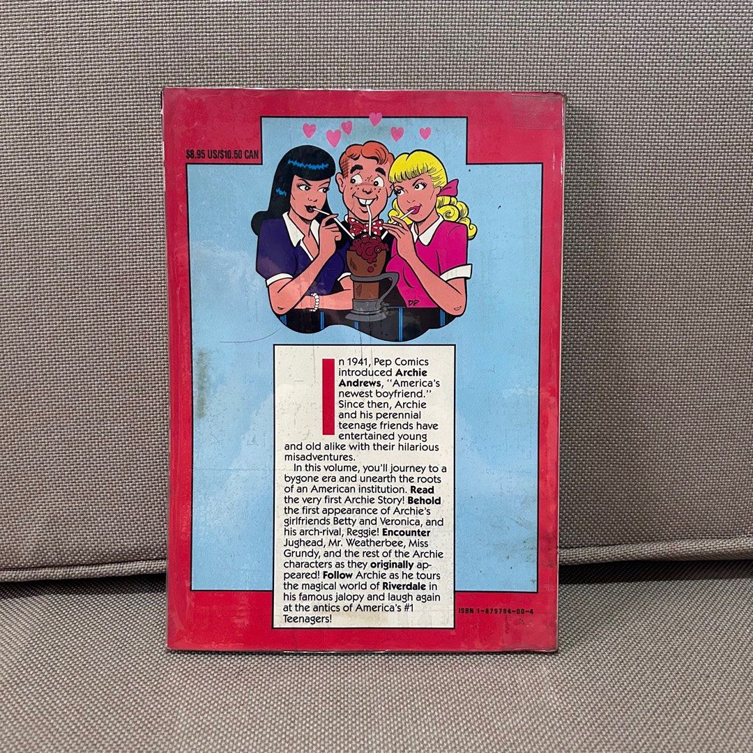 [Collector’s Item] Archie Americana Series: Best of the Forties (Category: Comics & Manga) located in Mandaluyong City. Submitted by ysxbelx (Listing ID 1409360674, Image 2). Description: - Archie Americana Series: Best of the Forties - Pre-Loved but is in good condition; Comic book is wrapped with plastic cover with complete pages. - Bought during the 80s-90s. - Perfect for fans/collectors of the Original Archie Comics! Location: Mandaluyong MOP