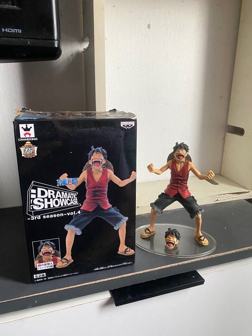 Dramatic Showcase Luffy (Category: Figurines & Statues) located in Seberang Perai. Submitted by khalizsenpai (Listing ID 1409397903, Image 1). Description: Dramatic Showcase Luffy untuk dilepaskan segera.
